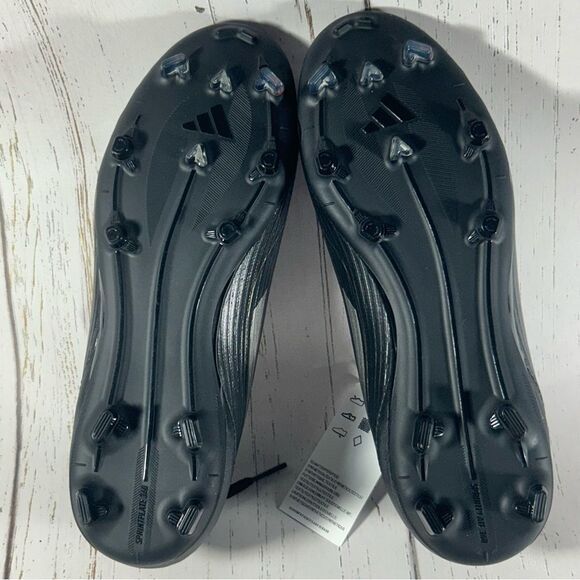 Adidas F50 League FG/MG Soccer Cleats Black Size 5.5 IF1364 - Picture 7 of 9